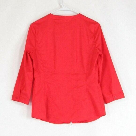 Orange NEW YORK & COMPANY blouse S - Picture 3 of 4